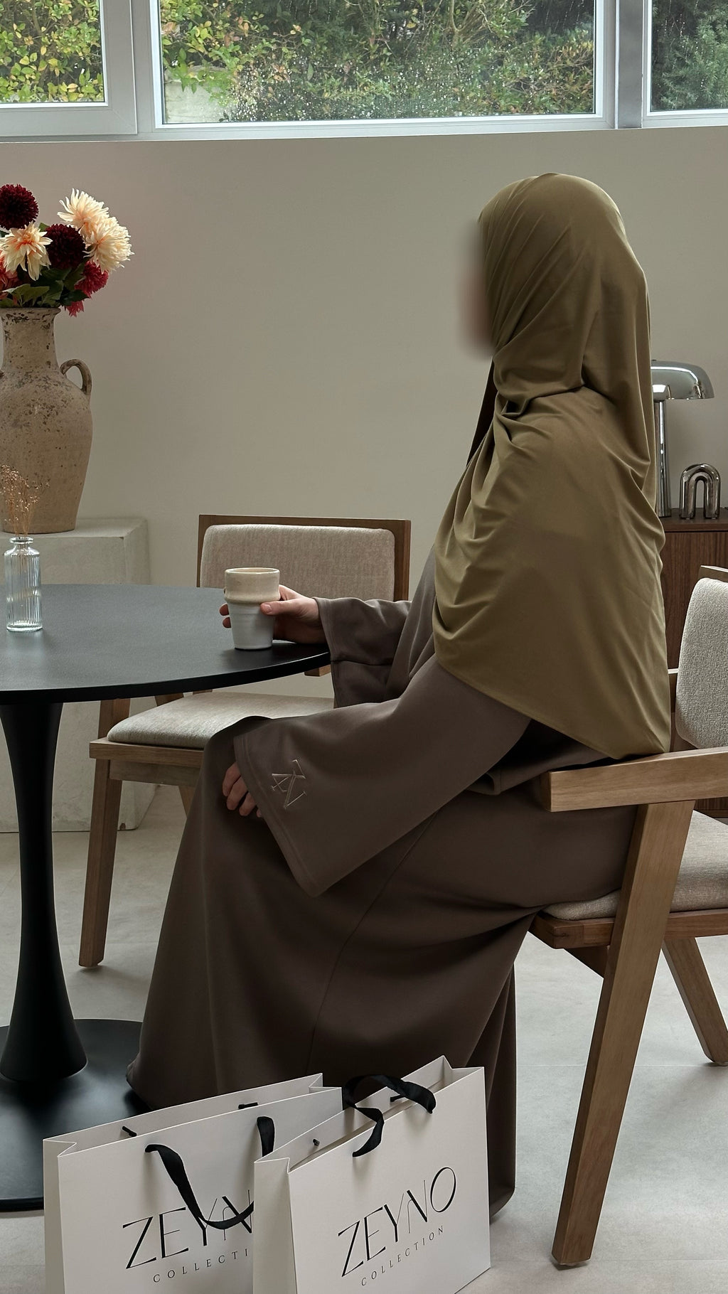 Abaya Zeyno | Taupe