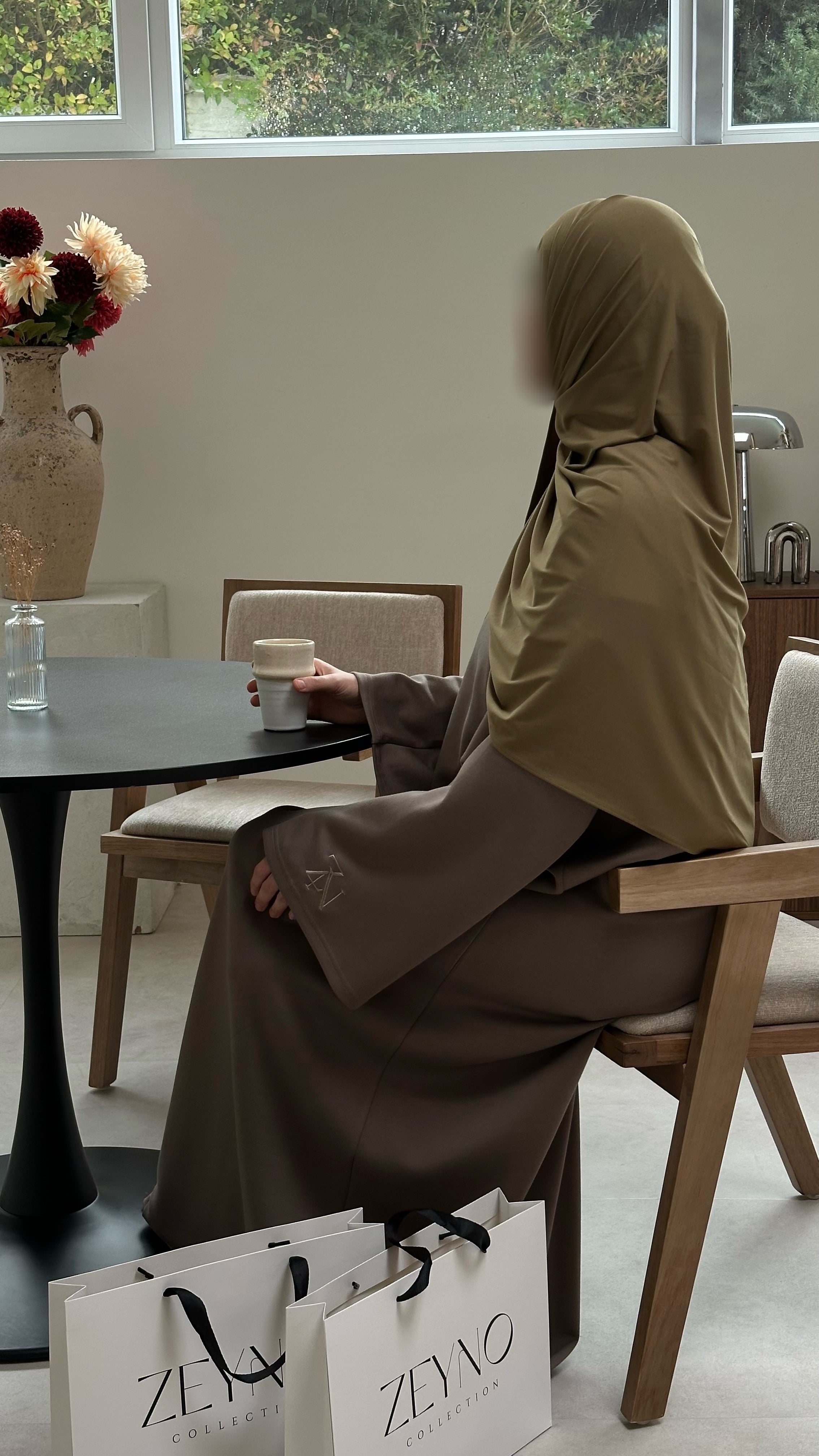 Abaya Zeyno｜ Taupe