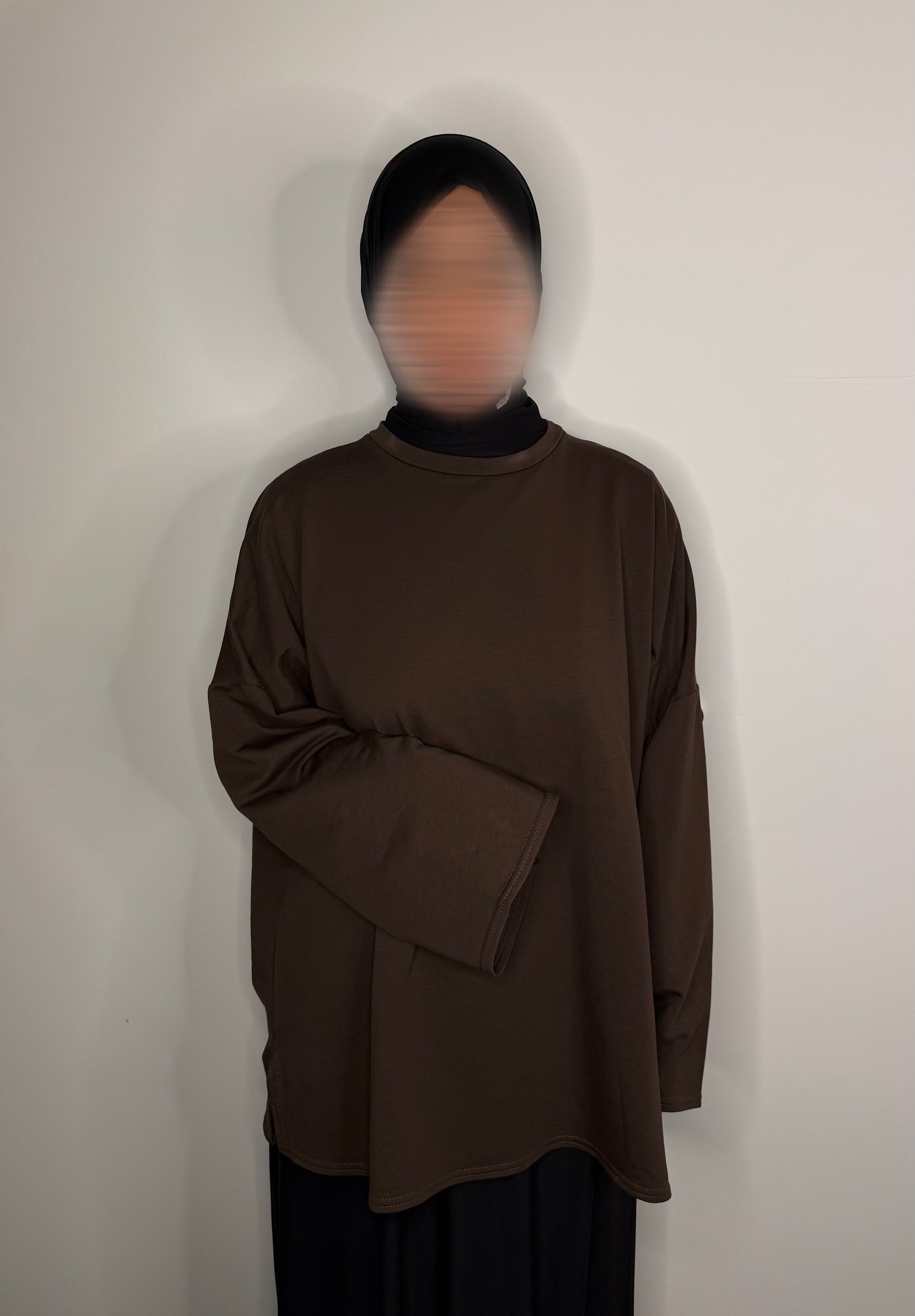 T-Shirt Oversize｜Chocolat