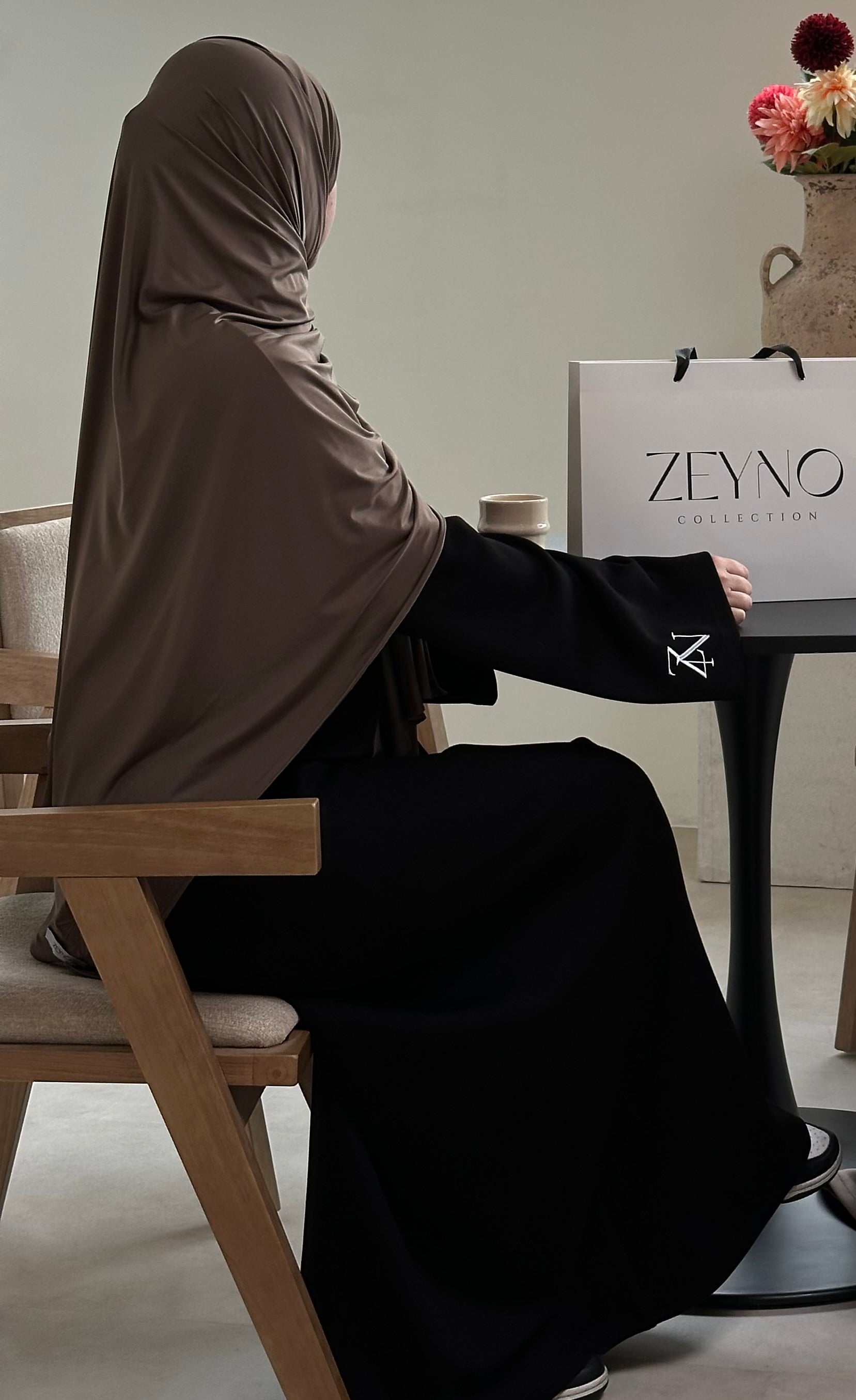 Abaya Zeyno｜ Noir