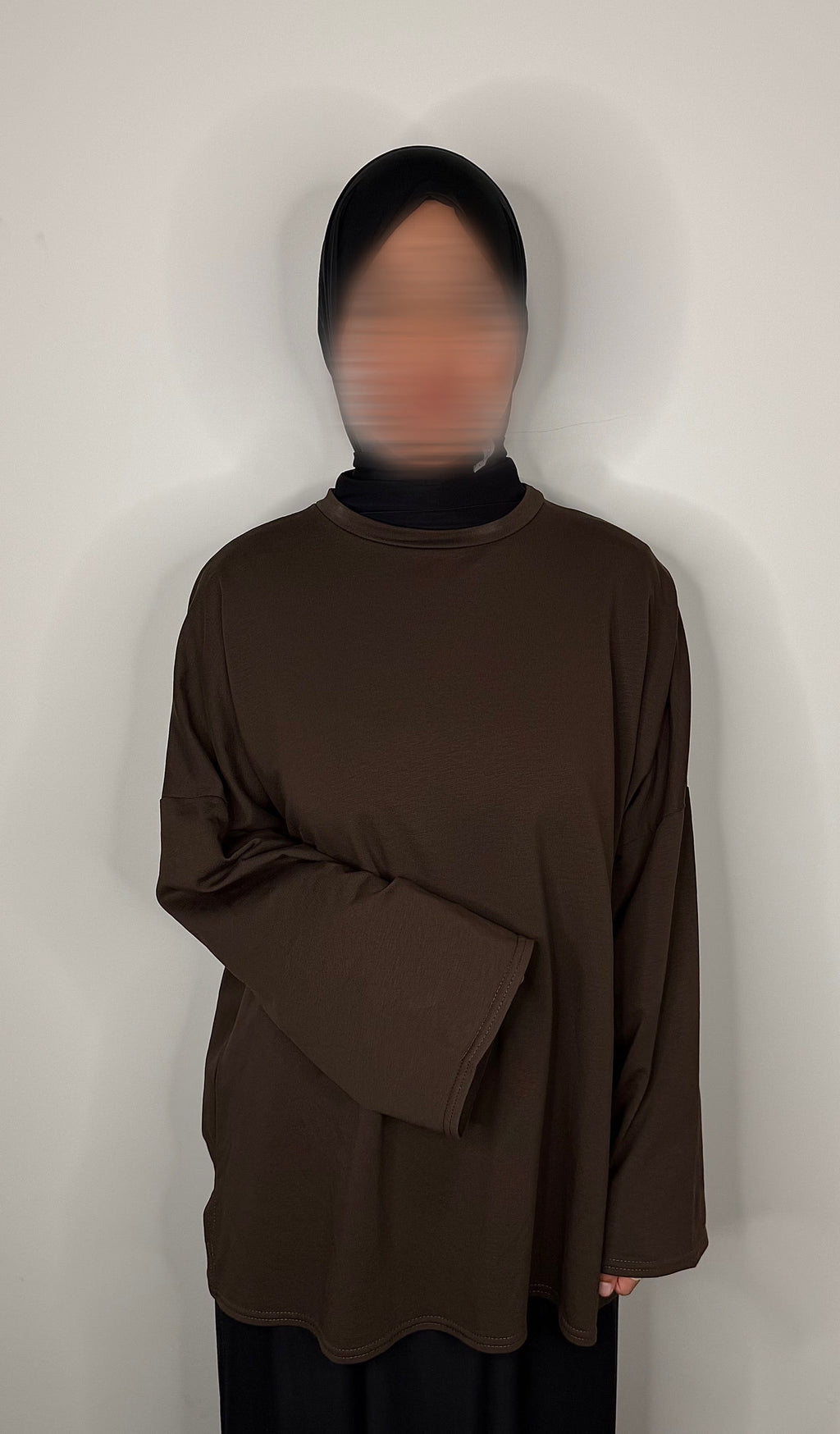 T-Shirt Oversize｜Chocolat