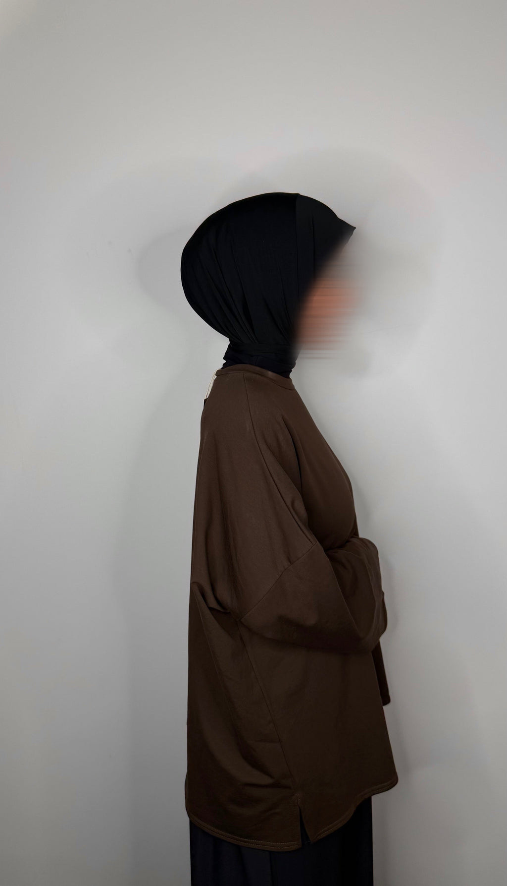 T-Shirt Oversize｜Chocolat