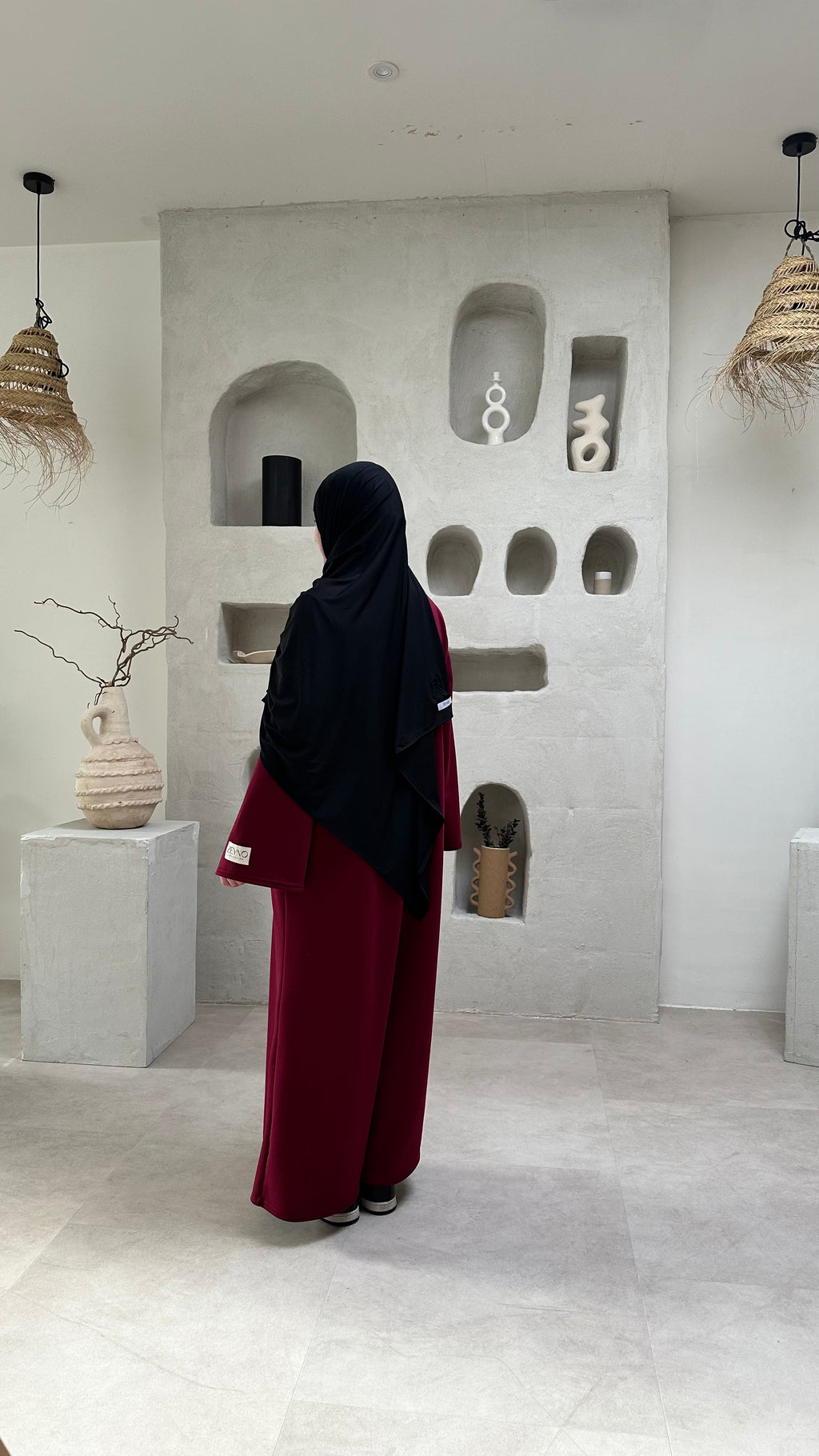 Abaya Essential｜ Bordeaux