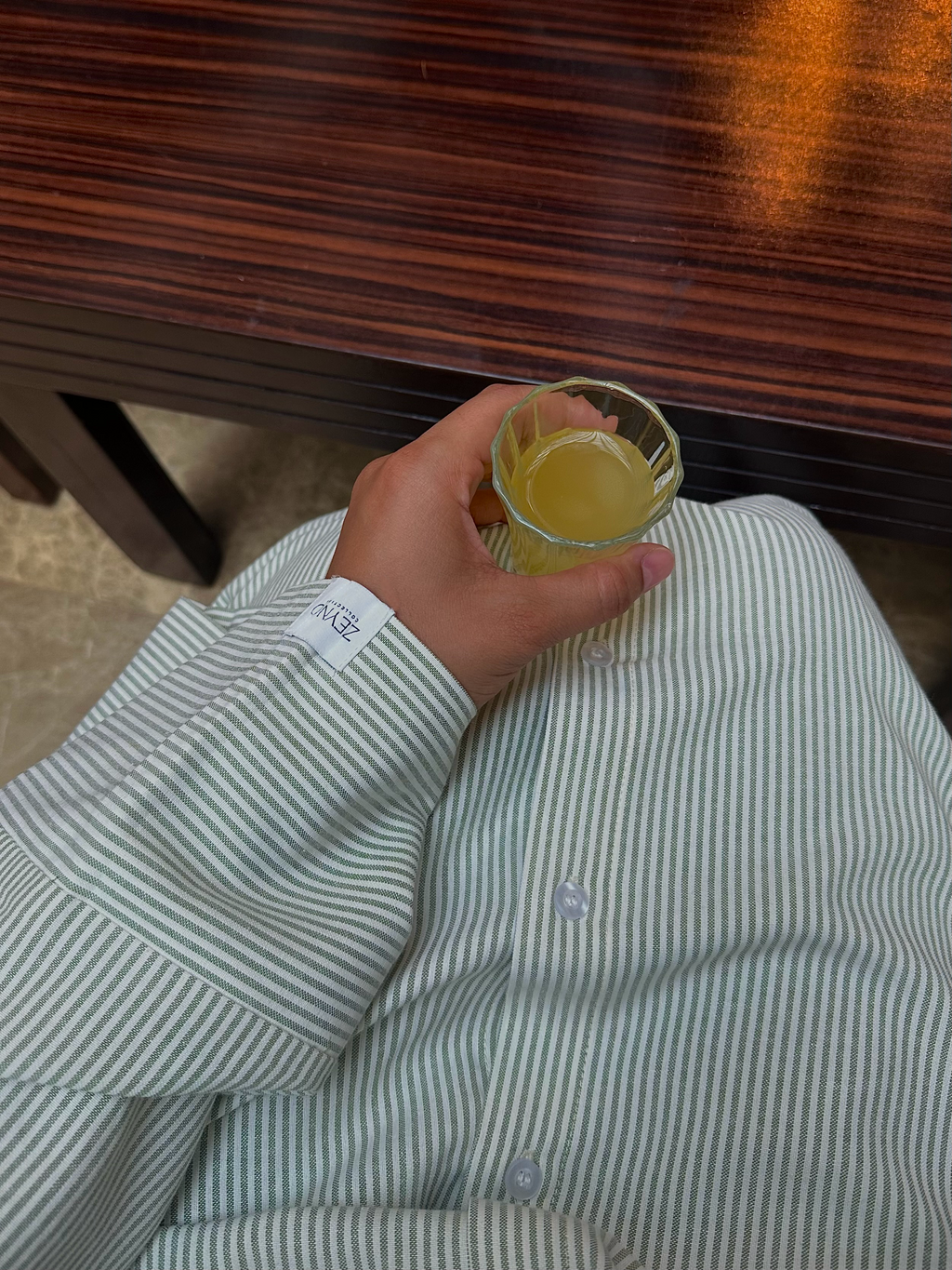 Robe Chemise｜Sauge