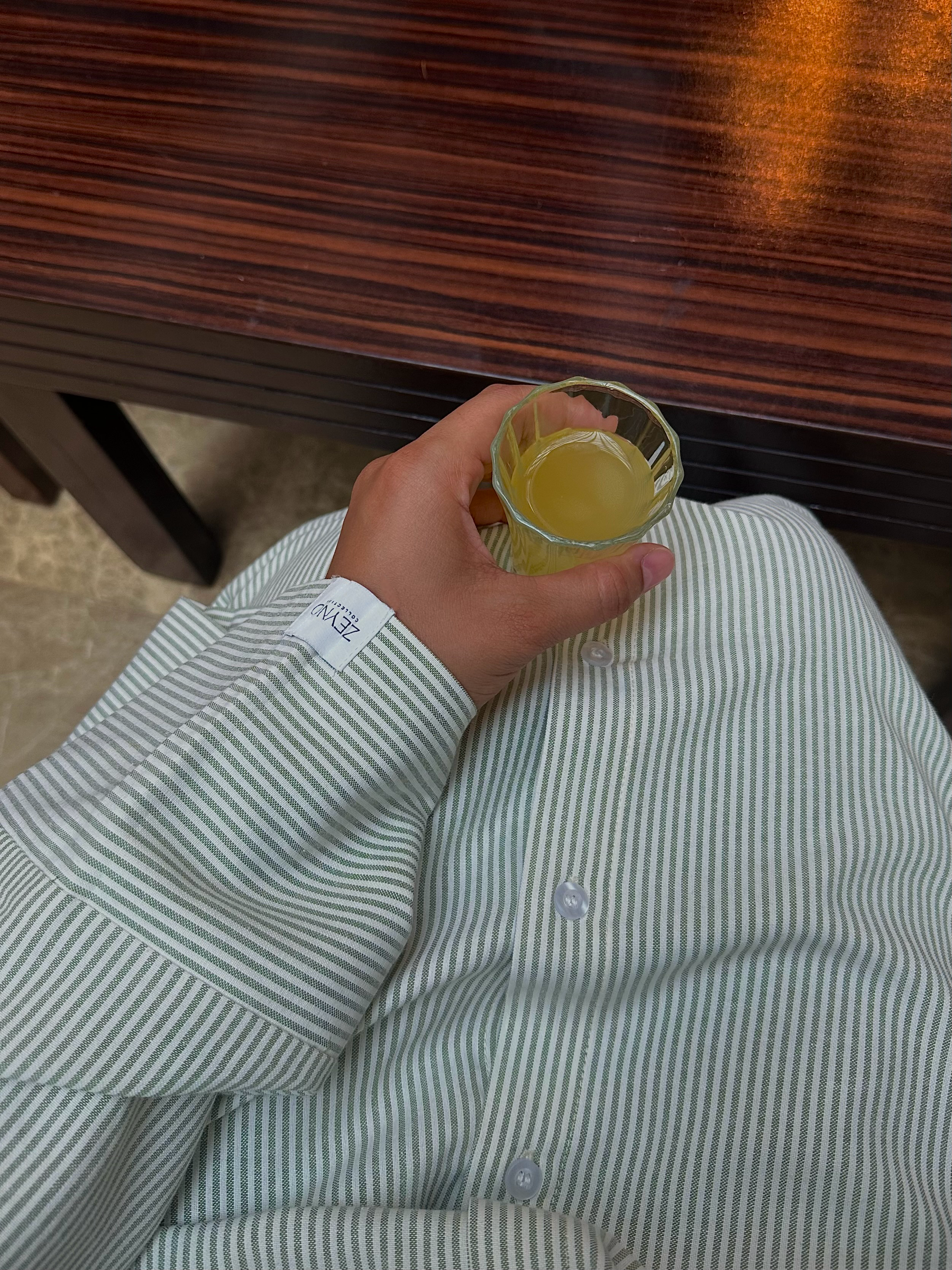 Robe Chemise｜Sauge